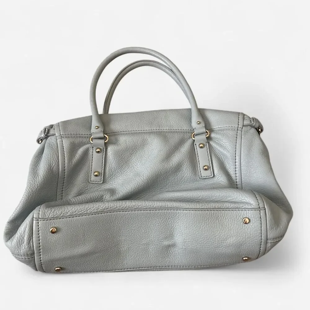 Kate Spade New York Cobble Hill Leslie handbag light blue pebbled leather LN